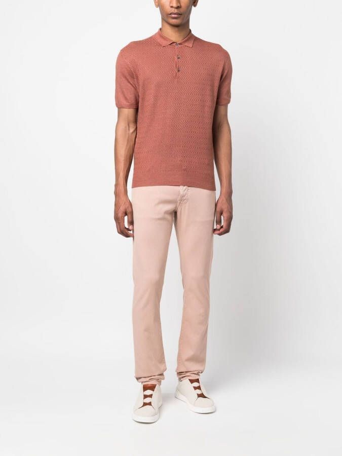 Jacob Cohën Slim-fit jeans Roze