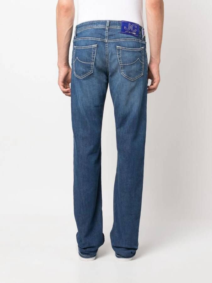 Jacob Cohën Straight jeans Blauw