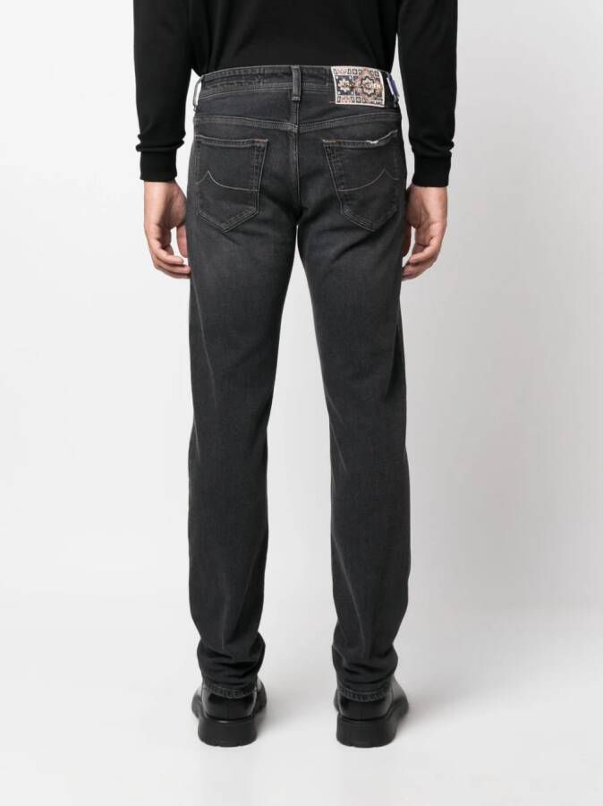 Jacob Cohën Straight jeans Zwart