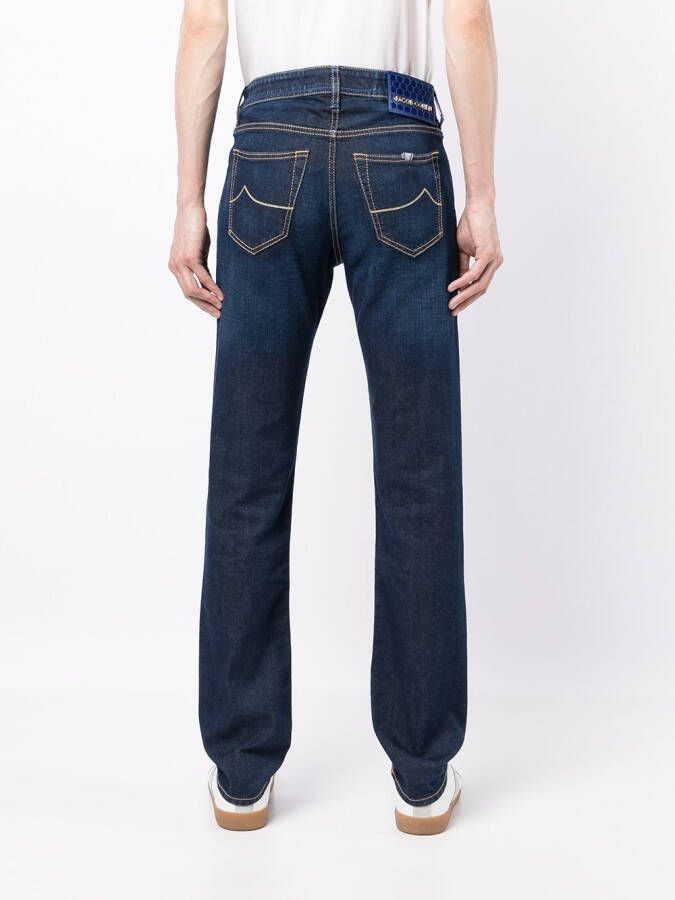 Jacob Cohën Slim-fit jeans Blauw