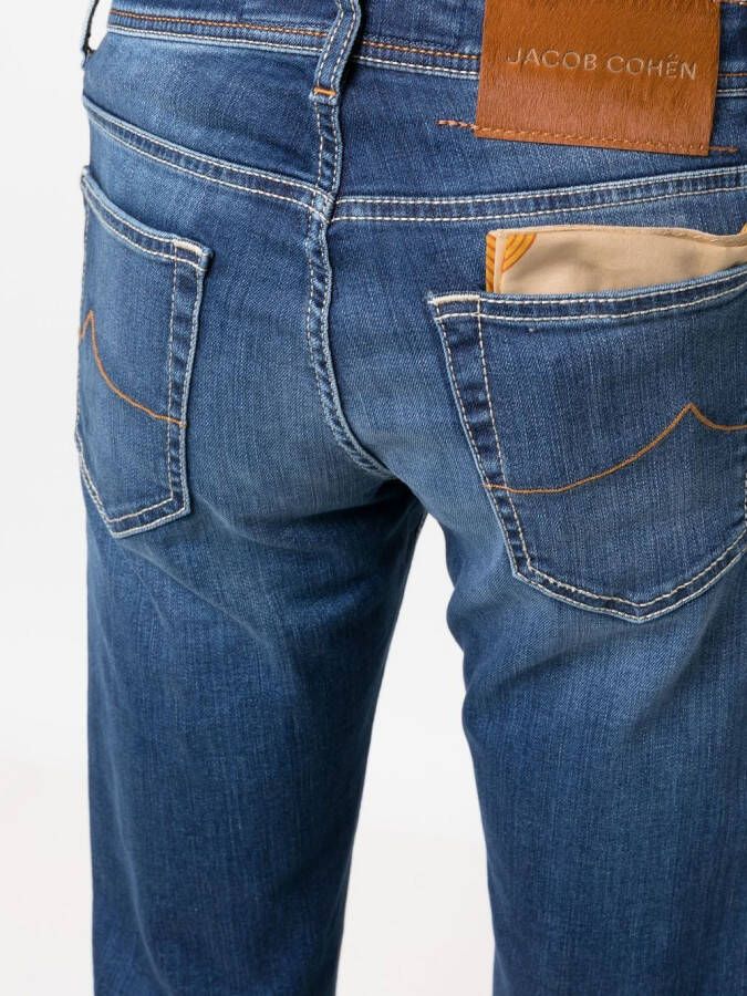 Jacob Cohën Slim-fit jeans Blauw