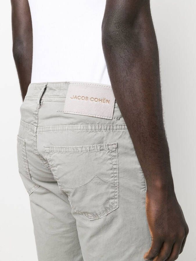 Jacob Cohën Slim-fit jeans Grijs