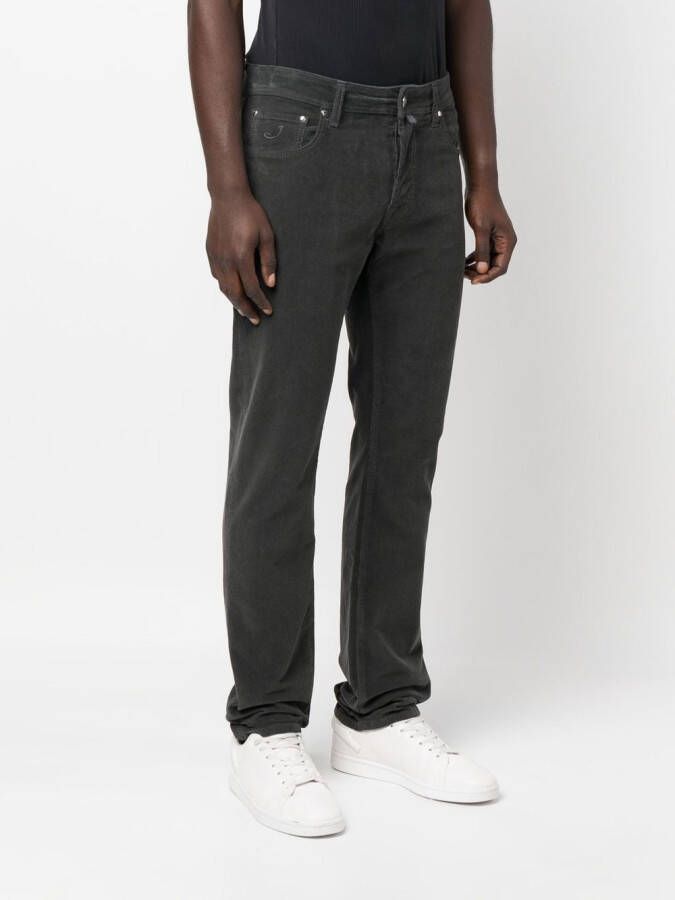 Jacob Cohën Straight broek Grijs