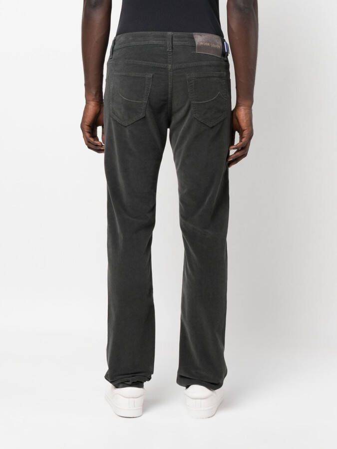 Jacob Cohën Straight broek Grijs