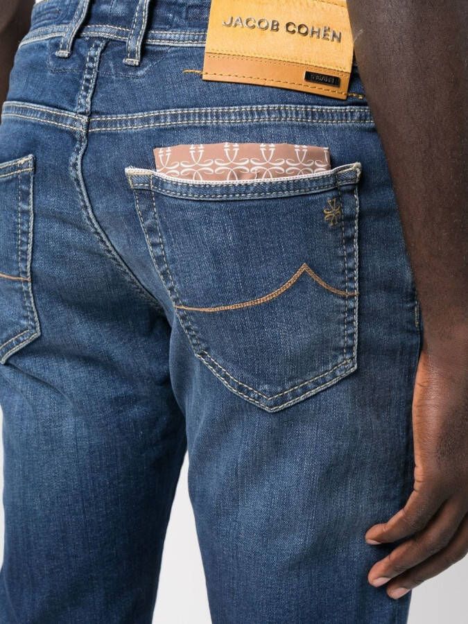 Jacob Cohën Straight jeans Blauw