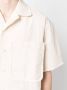Jacquemus Overhemd met franje afwerking Beige - Thumbnail 5