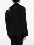 Jacquemus Asymmetrische blazer Zwart - Thumbnail 3