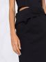 Jacquemus Asymmetrische halterjurk Zwart - Thumbnail 3