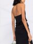 Jacquemus Asymmetrische halterjurk Zwart - Thumbnail 5