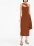 Jacquemus Asymmetrische jurk Bruin - Thumbnail 2
