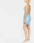 Jacquemus La Robe Saudade gedrapeerde mini-jurk Blauw - Thumbnail 3