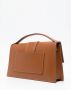 Jacquemus Bambinou leren schoudertas Bruin - Thumbnail 3