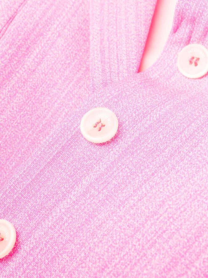 Jacquemus Blazer mini-jurk Roze