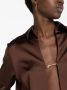 Jacquemus La Chemise Notte blouse met detail Bruin - Thumbnail 5
