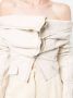 Jacquemus Gesmockte blouse Bruin - Thumbnail 5