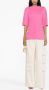 Jacquemus T-shirt met ronde hals Roze - Thumbnail 2