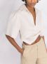 Jacquemus Cropped blouse Beige - Thumbnail 5