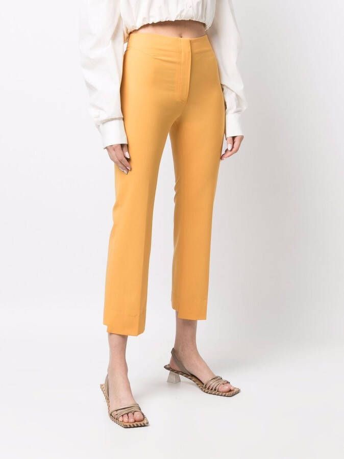 Jacquemus Cropped pantalon Oranje
