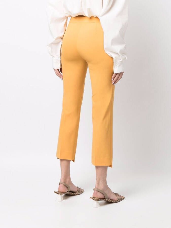 Jacquemus Cropped pantalon Oranje