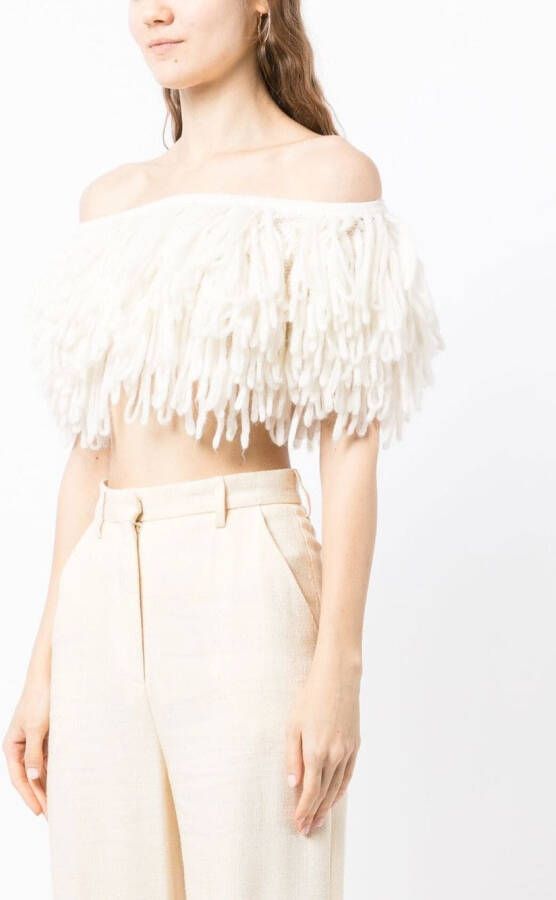 Jacquemus Cropped top Wit