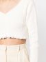 Jacquemus Cropped trui Wit - Thumbnail 5