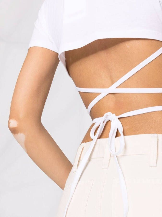 Jacquemus Cropped top Wit