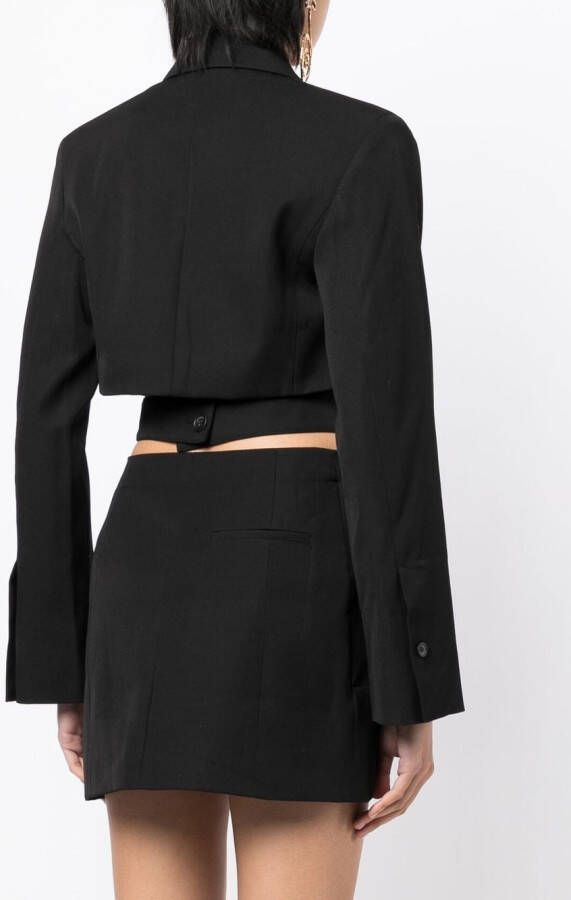 Jacquemus La Robe Bari mini blazerjurk Zwart