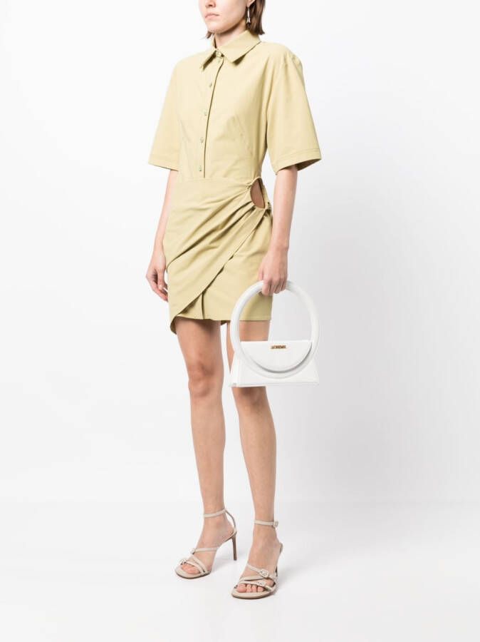 Jacquemus Blousejurk met gesmockt detail Bruin