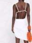 Jacquemus La Robe Saudade gedrapeerde mini-jurk Wit - Thumbnail 3