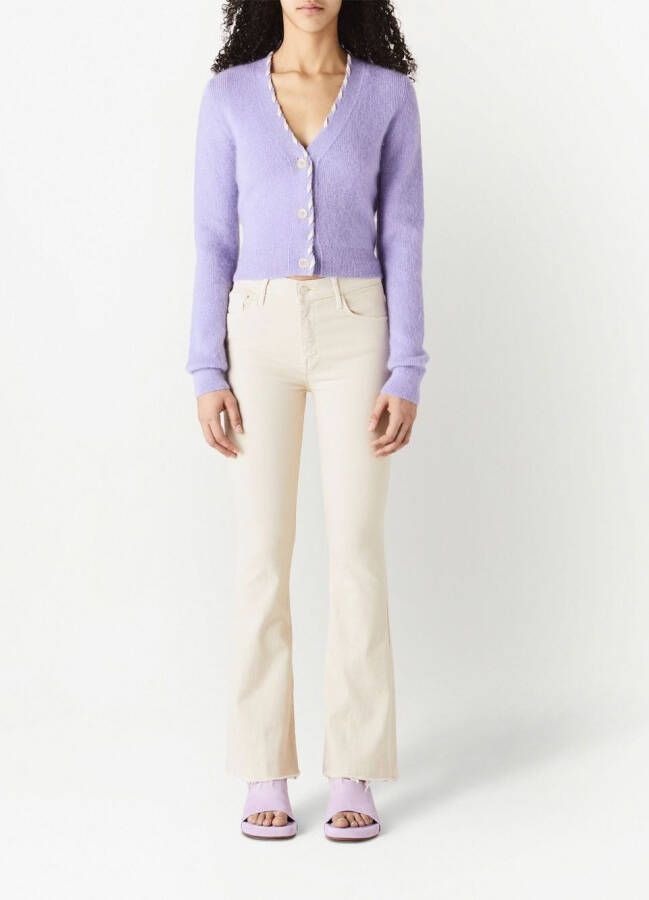 Jacquemus Gevlochten vest Paars