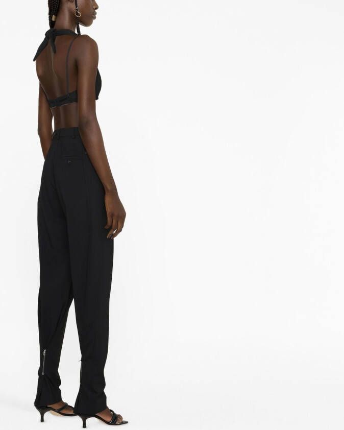 Jacquemus Haltertop Zwart