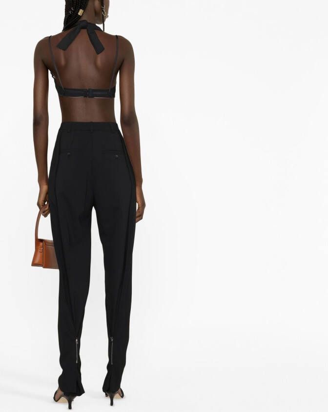 Jacquemus Haltertop Zwart