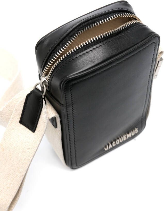 Jacquemus Le Cuerda Vertical messengertas Zwart