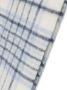 Jacquemus Geruite sjaal Blauw - Thumbnail 3