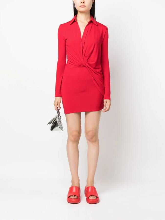 Jacquemus Jersey mini-jurk Rood