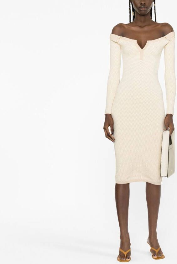 Jacquemus Jurk Beige