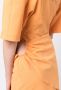 Jacquemus Jurk met uitgesneden detail Oranje - Thumbnail 5
