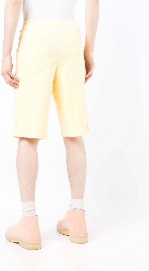 Jacquemus Knielange shorts Geel