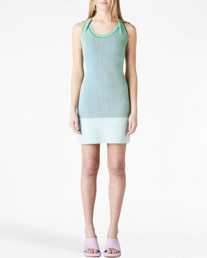 Jacquemus Mini-jurk Groen