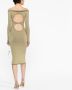 Jacquemus Off-shoulder polojurk Groen - Thumbnail 3