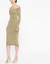 Jacquemus Off-shoulder polojurk Groen - Thumbnail 4