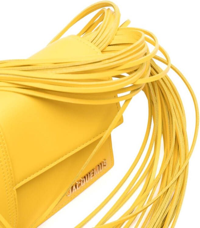 Jacquemus Le Bambino lange schoudertas Geel