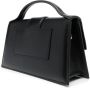 Jacquemus Le Grand Bambino suède shopper Zwart - Thumbnail 4
