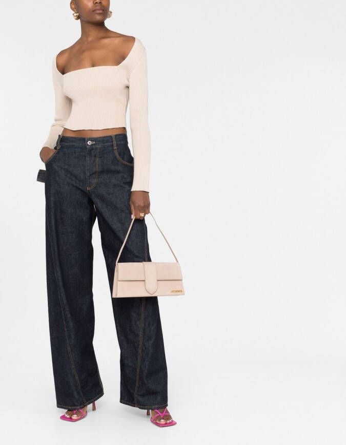 Jacquemus Le Bambino Long schoudertas Beige