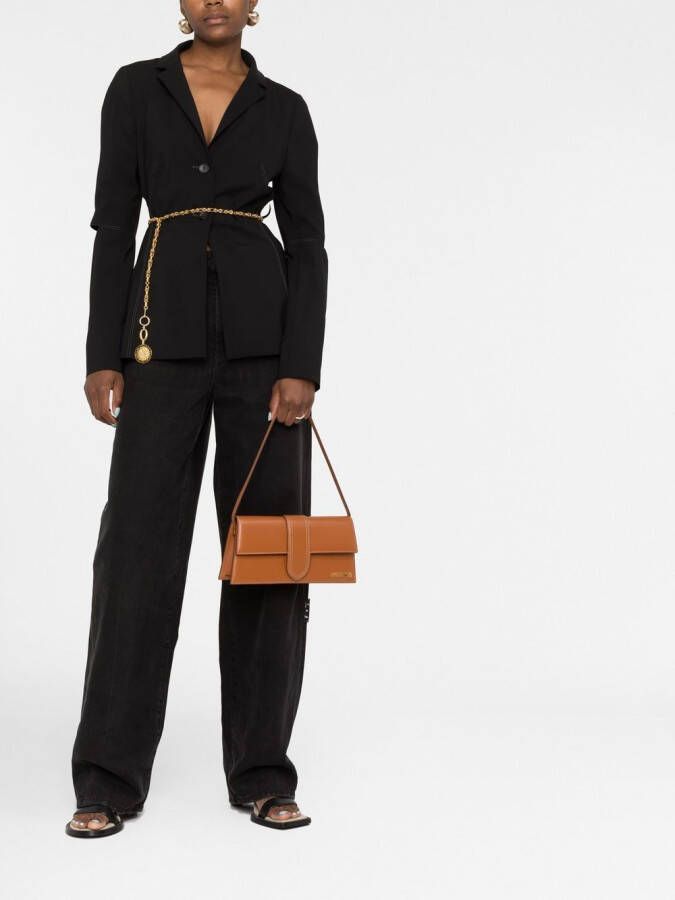 Jacquemus Le Bambino schoudertas Bruin