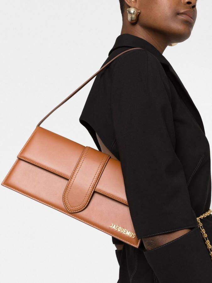Jacquemus Le Bambino schoudertas Bruin