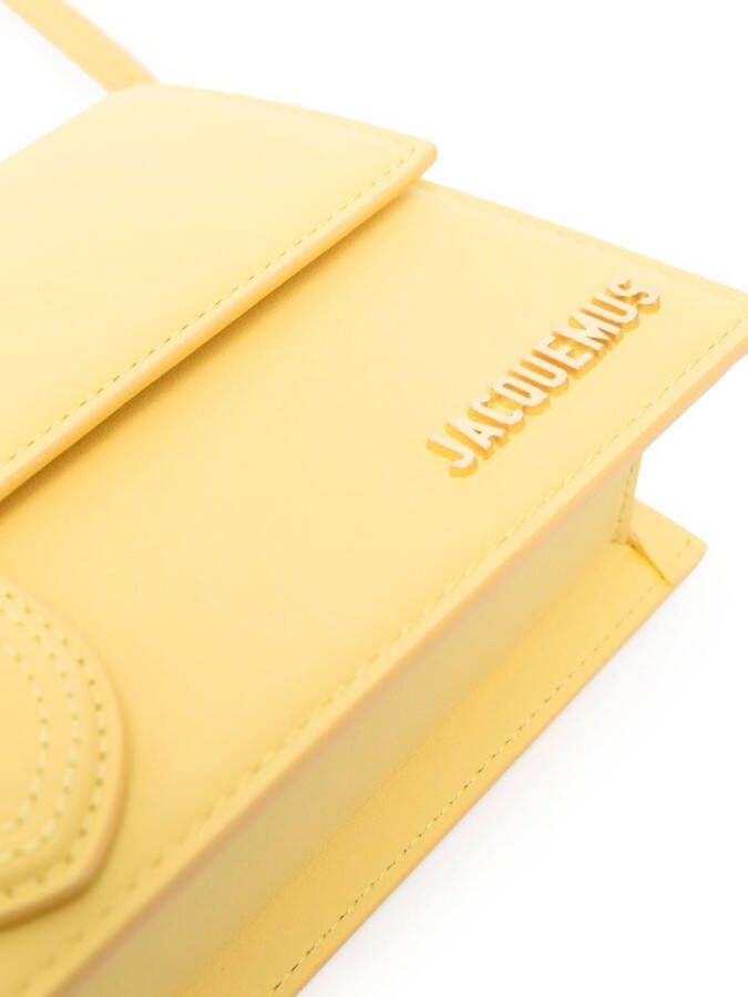 Jacquemus Le Bambino Long schoudertas Geel