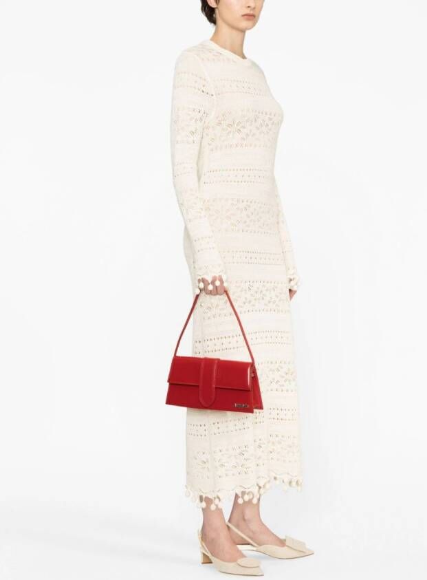 Jacquemus Le Bambino Long schoudertas Rood
