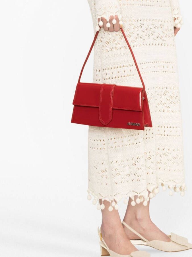 Jacquemus Le Bambino Long schoudertas Rood
