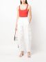 Jacquemus Le Body Caraco katoenen body Rood - Thumbnail 2